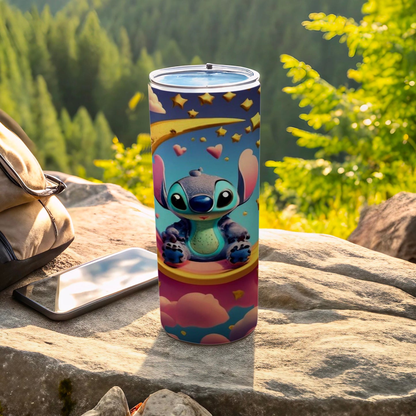 Cute Alien Character Colorful Tumbler product