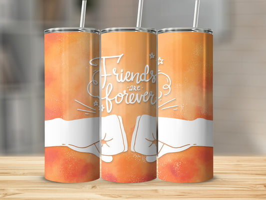 Friends Are Forever Inspirational Tumbler Mug