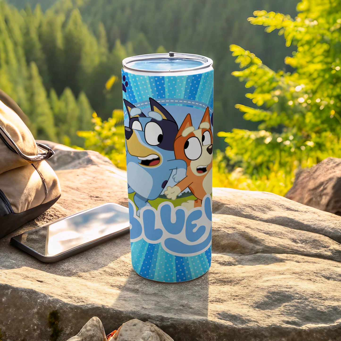 Bluey Character Insulated Tumbler for Outdoor Adventures