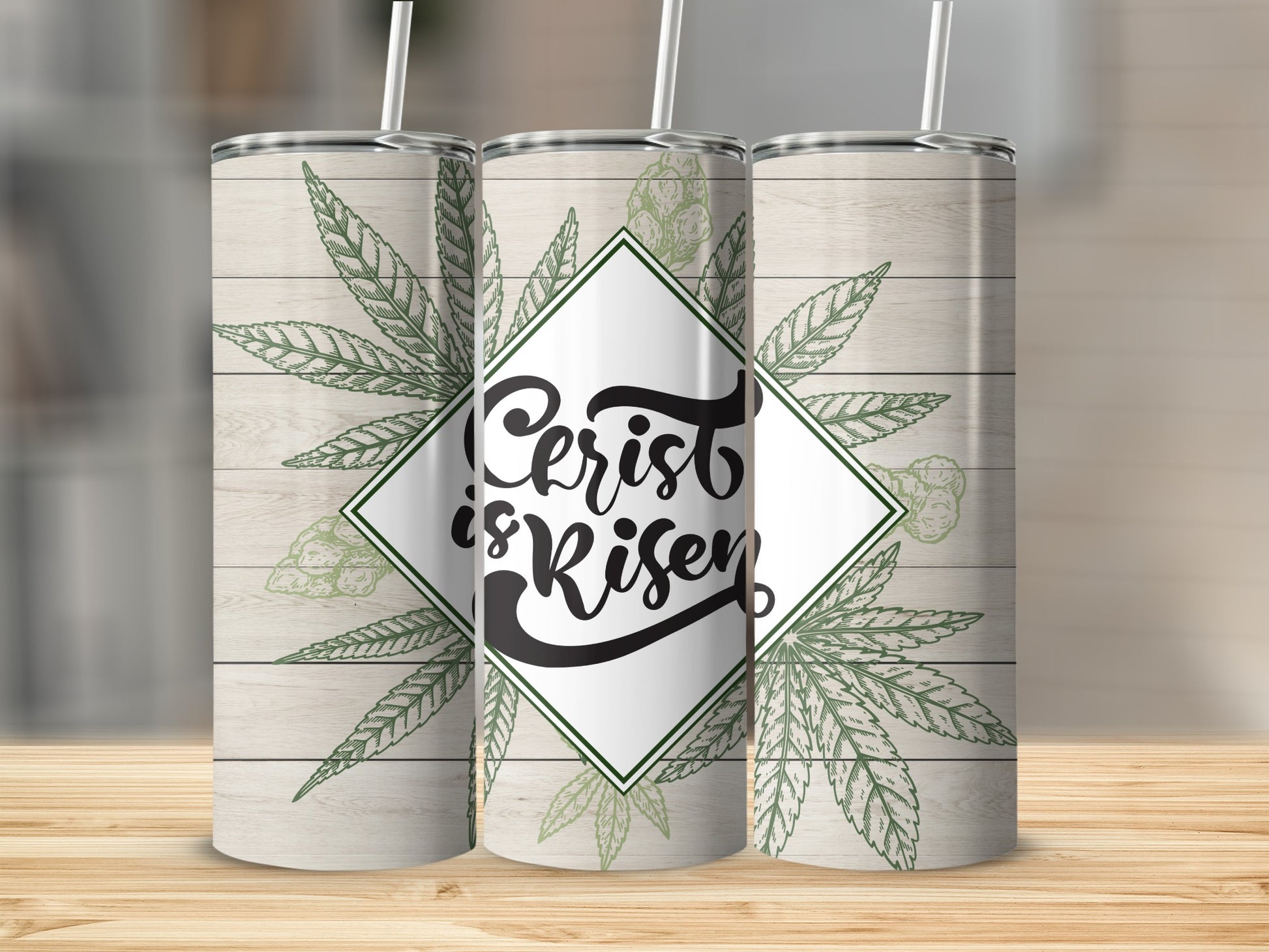 He is Risen Faith Inspired Design Drinkware