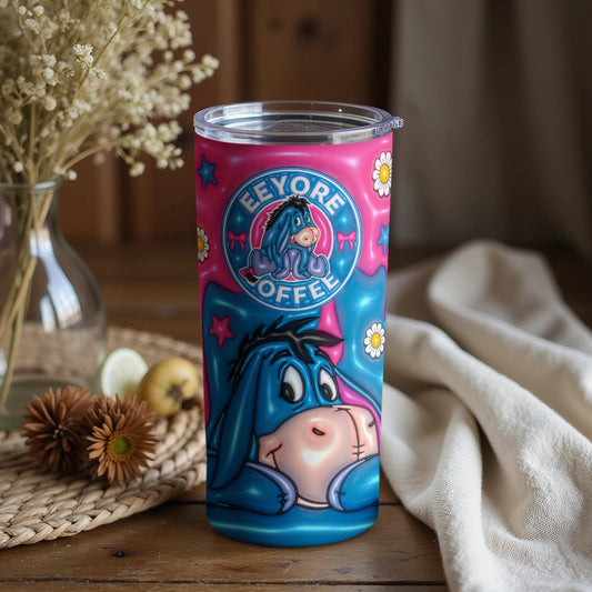 Eeyore Coffee Tumbler with Whimsical Design