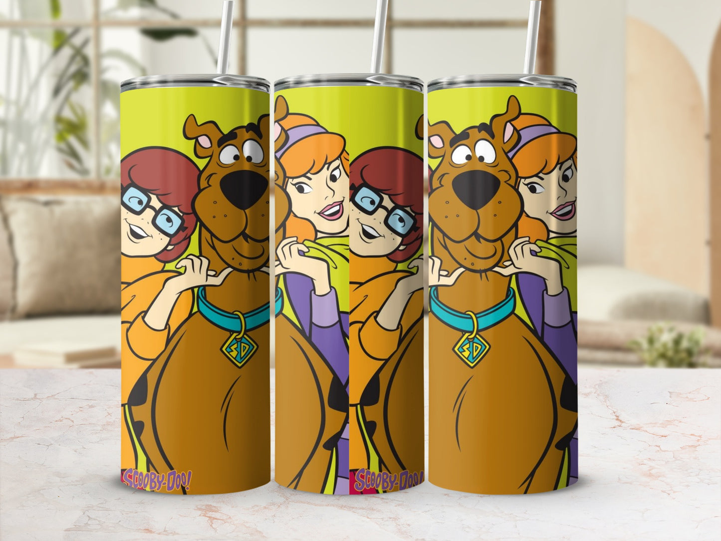 Scooby-Doo Cartoon Character Stainless Steel Tumbler