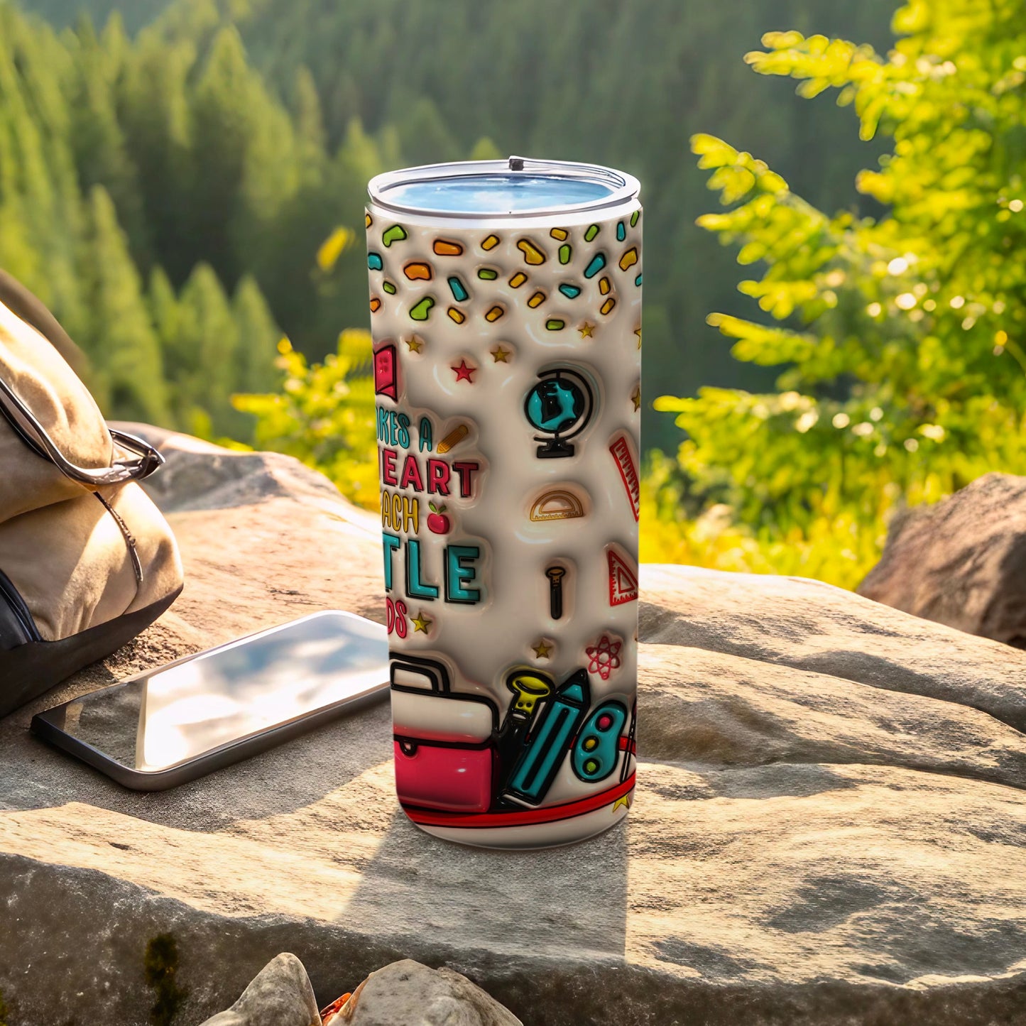 It Takes A Big Heart To Shape Little Minds Tumbler product type