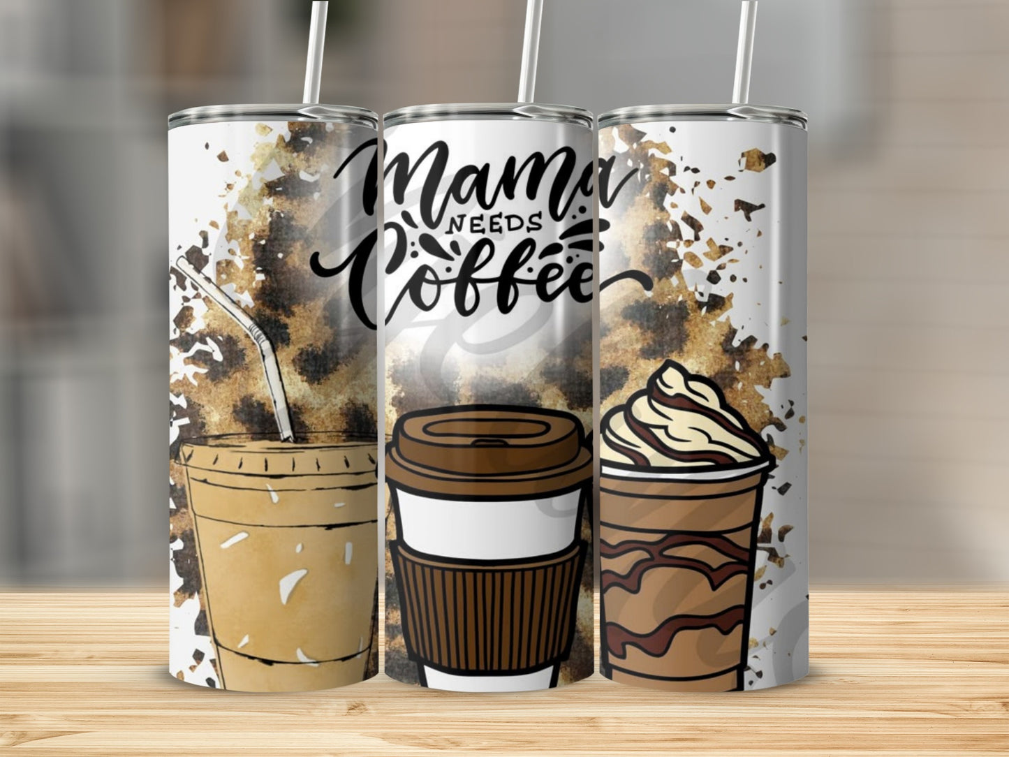 'Mama Needs Coffee Tumbler for Coffee Lovers'