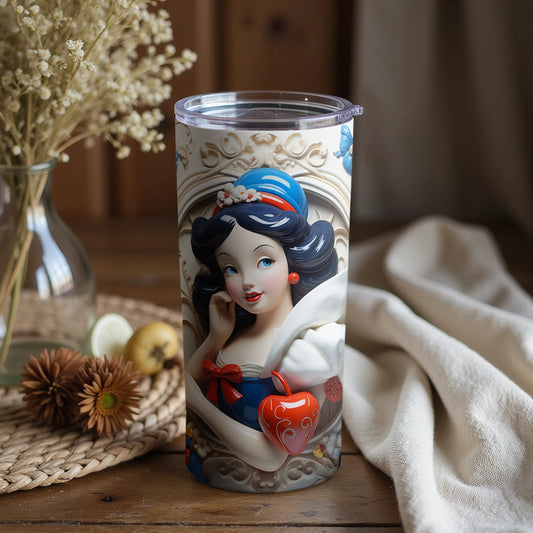 Snow White Disney Princess Themed Tumbler
