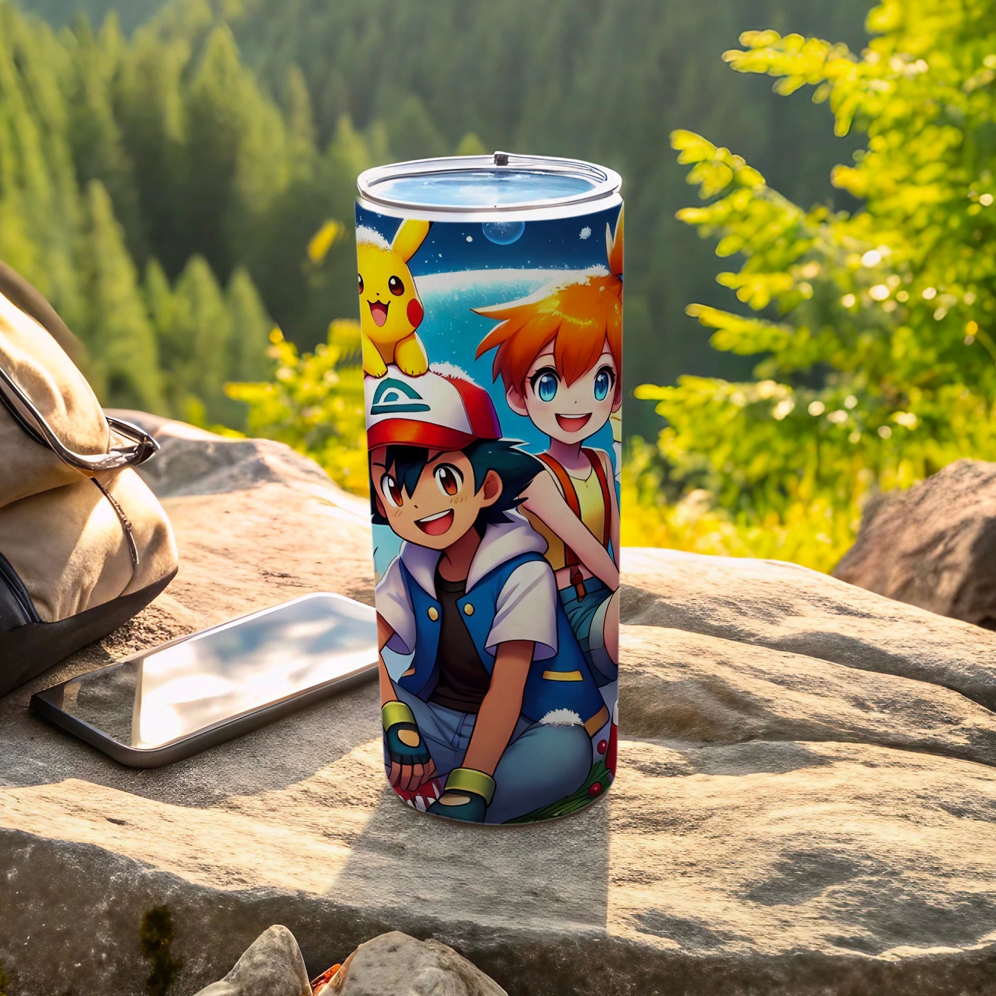Colorful Anime Characters Stainless Steel Tumbler