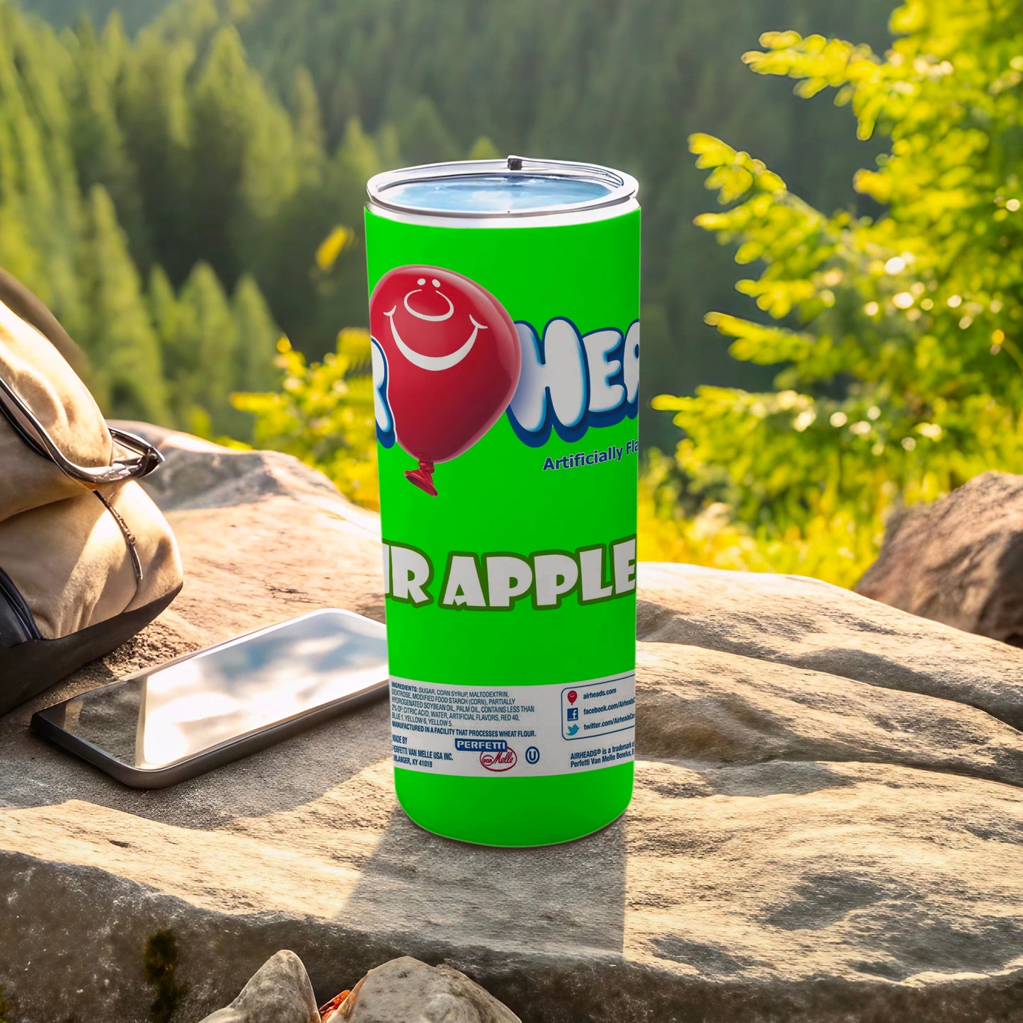 AIRHEADS SOUR APPLE Artificially Flavored Tumbler product type