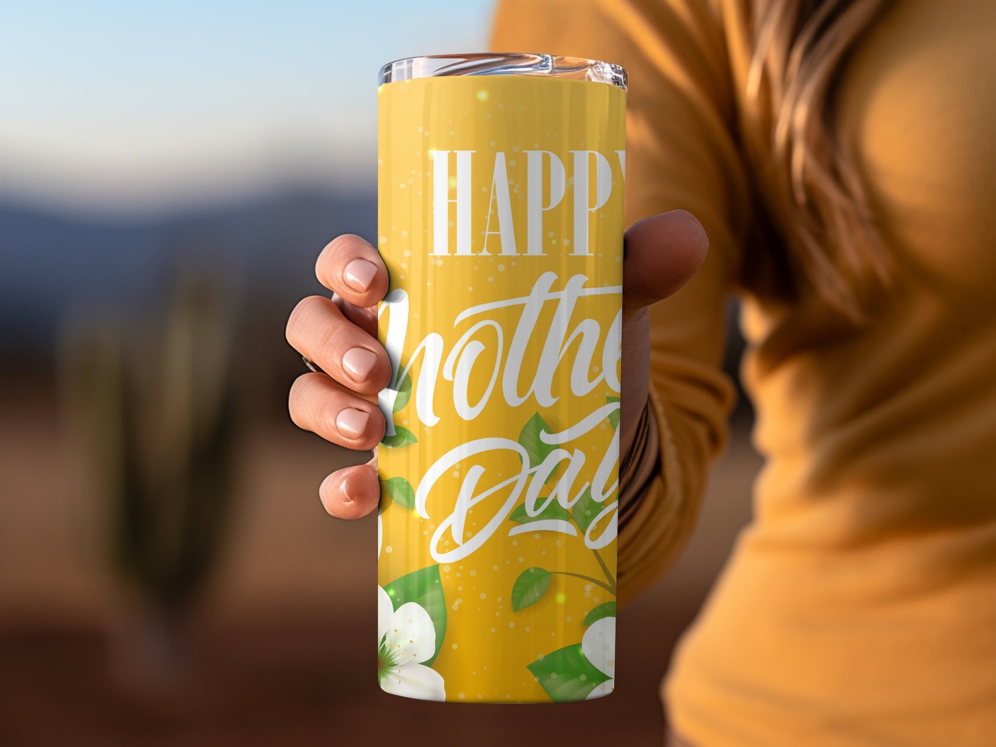 Happy Mother's Day Floral Tumbler