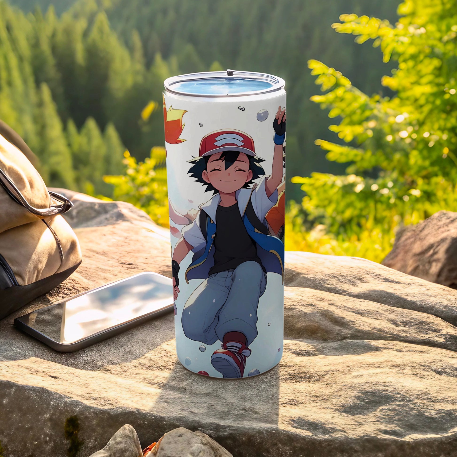 Anime Character Outdoor Adventure Stainless Steel Tumbler