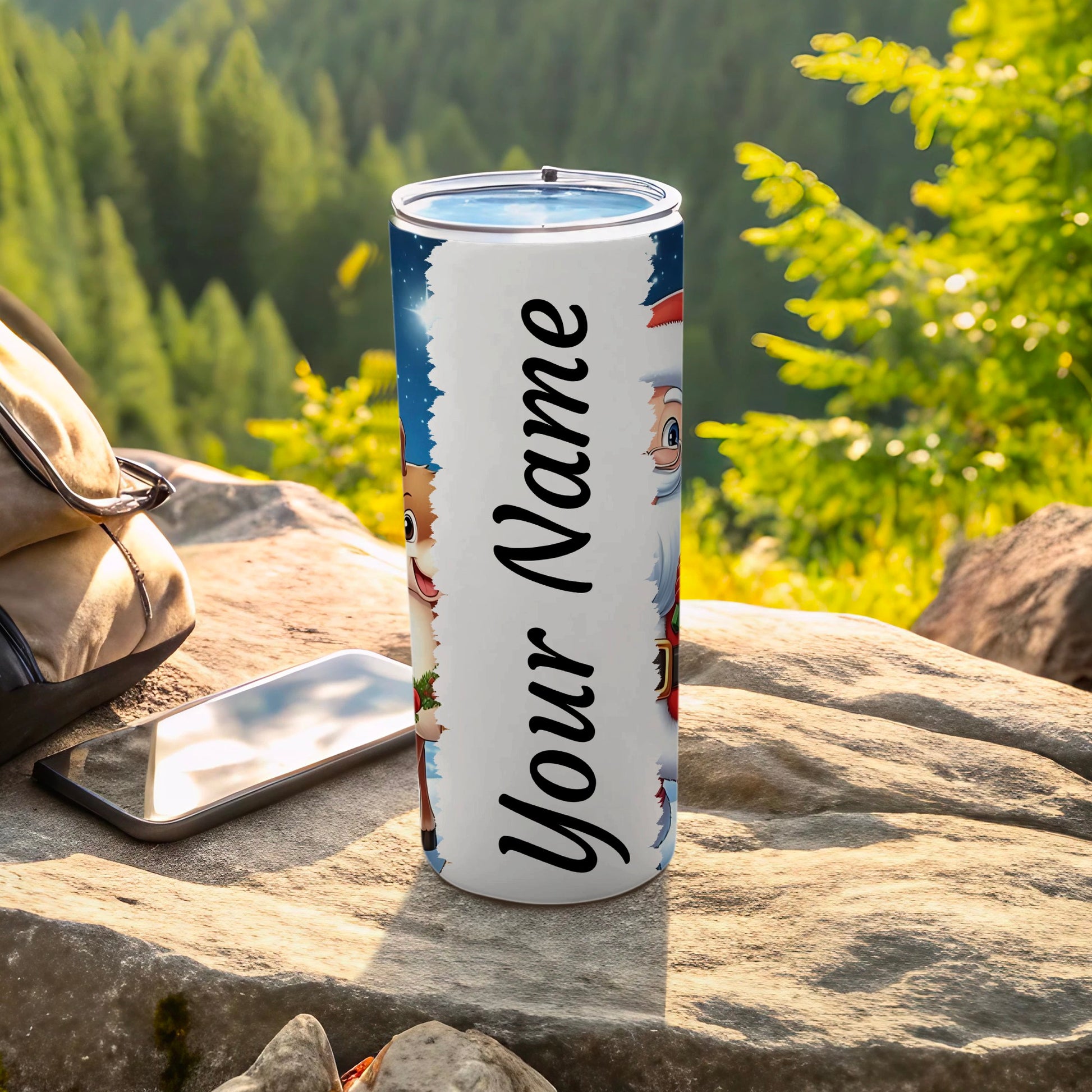 Personalized Cartoon Design Your Name Insulated Tumbler