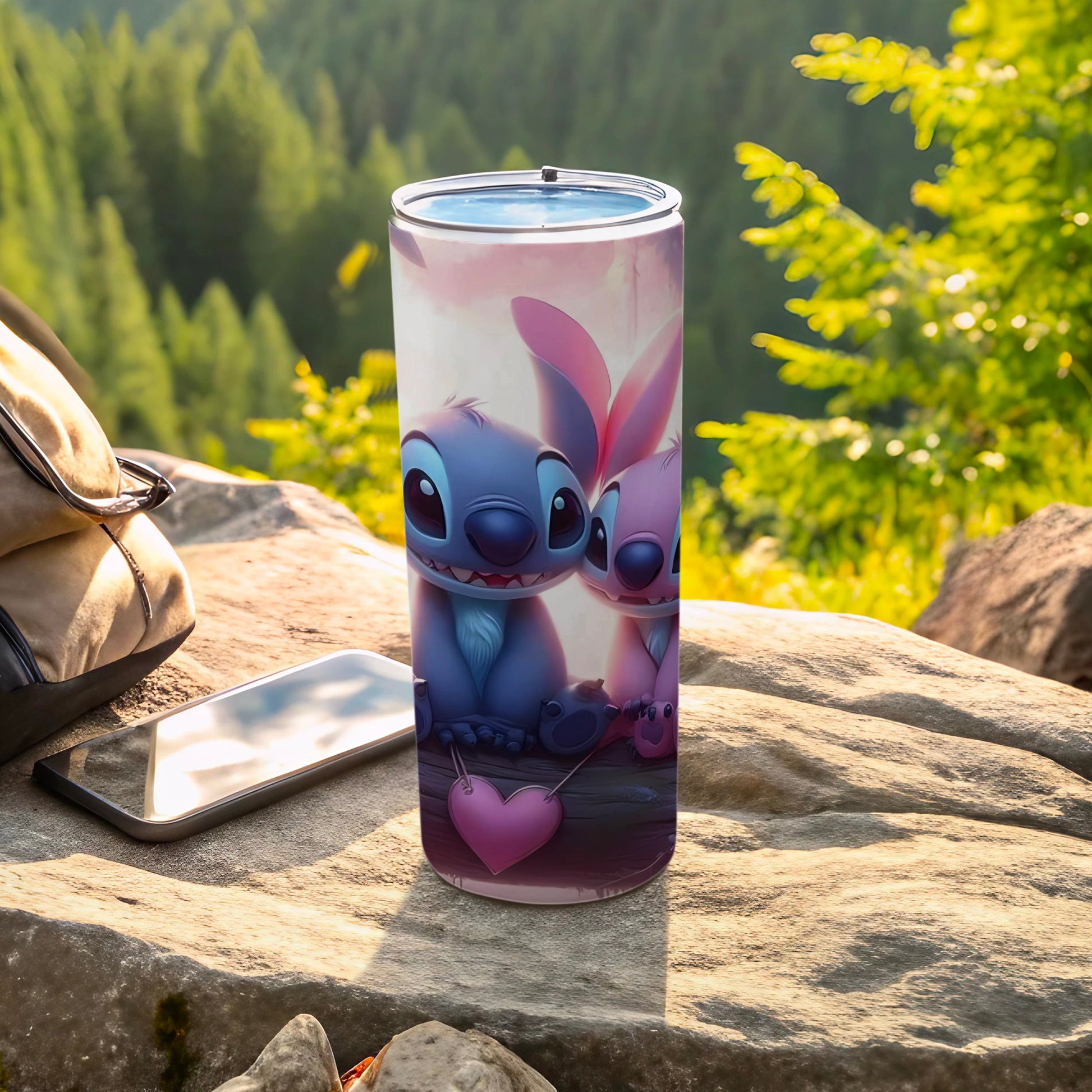 Cute Cartoon Characters Tumbler for Outdoor Adventures