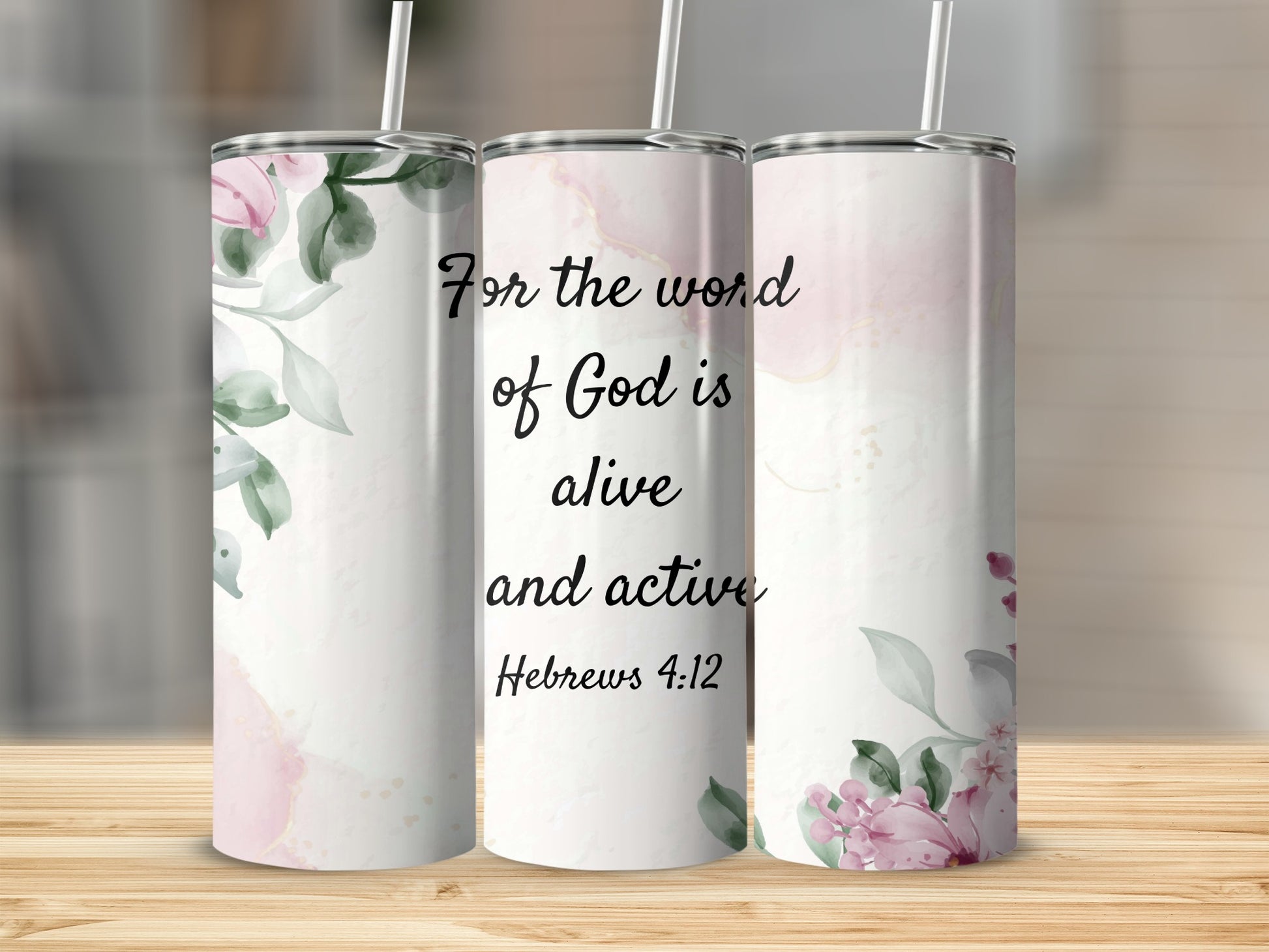 For the word of God is alive and active product