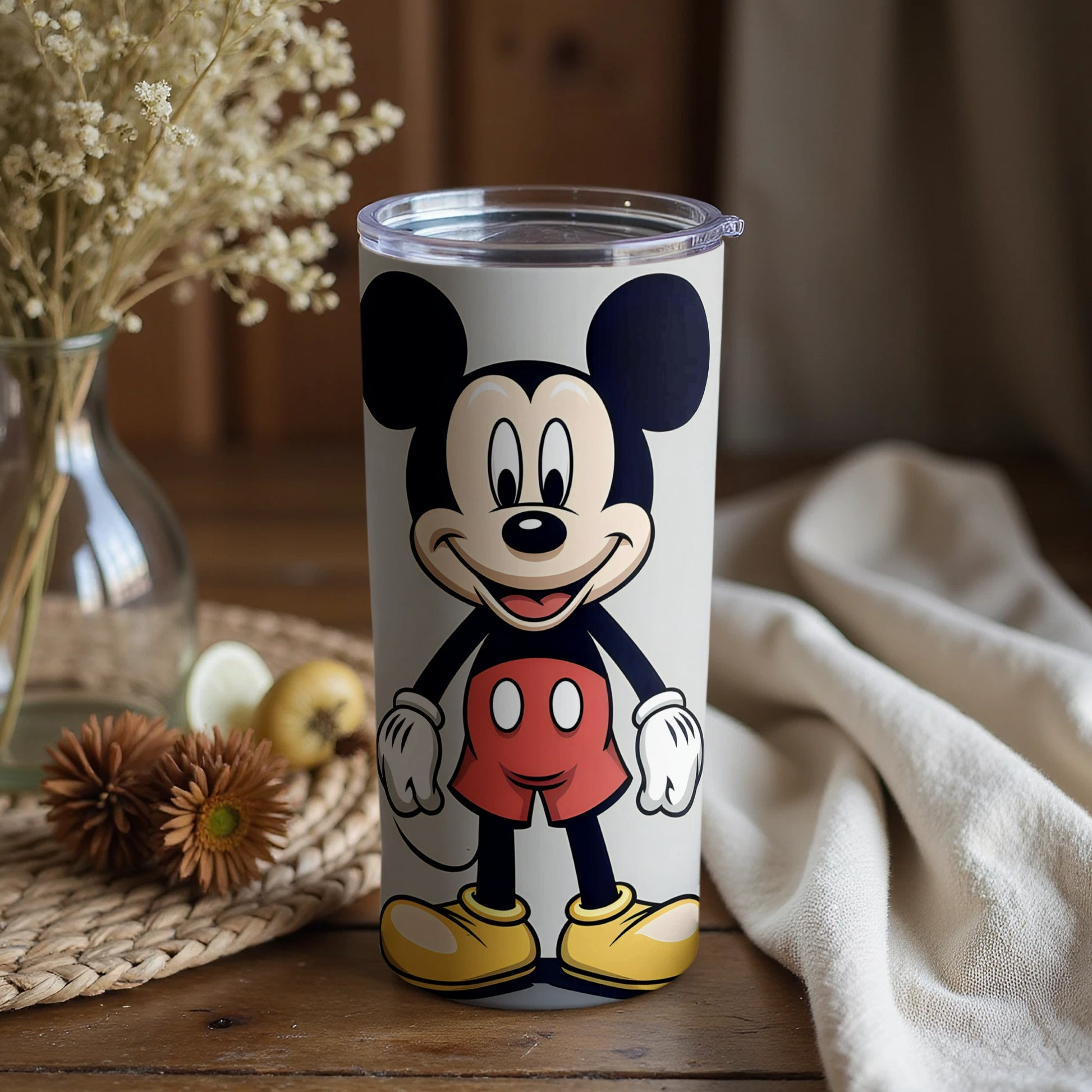 Classic Mickey Mouse Design Insulated Tumbler Cup