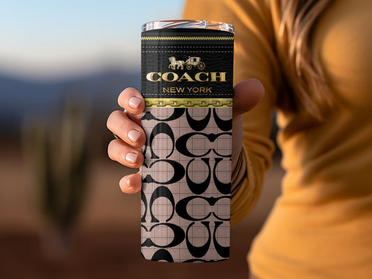 Coach New York Branded Insulated Drinking Tumbler