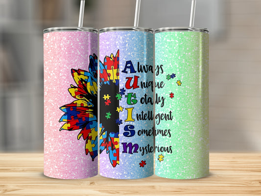 Always Unique Totally Intelligent Sometimes Mysterious tumbler