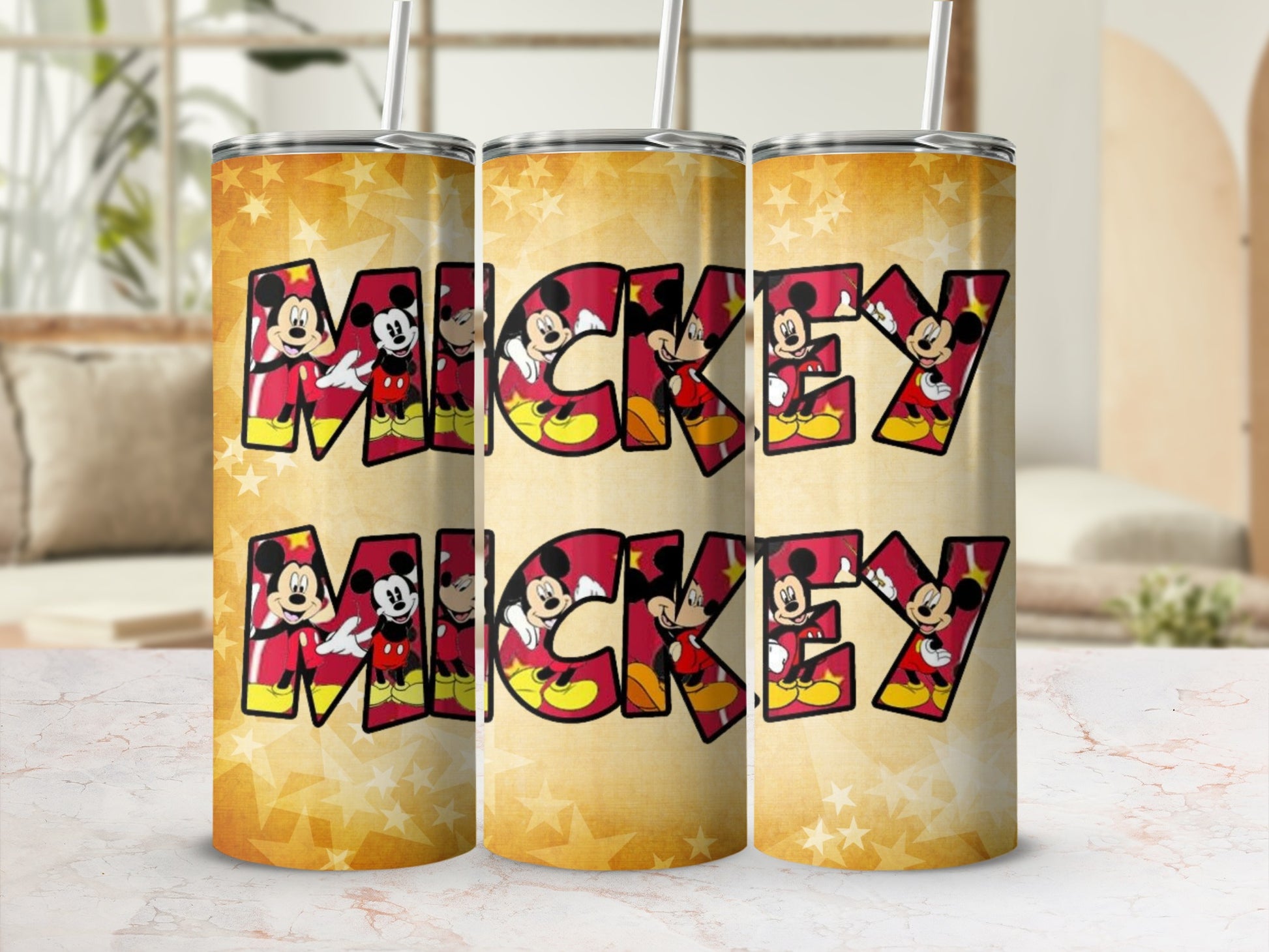 Mickey Mouse Colorful Character Tumbler