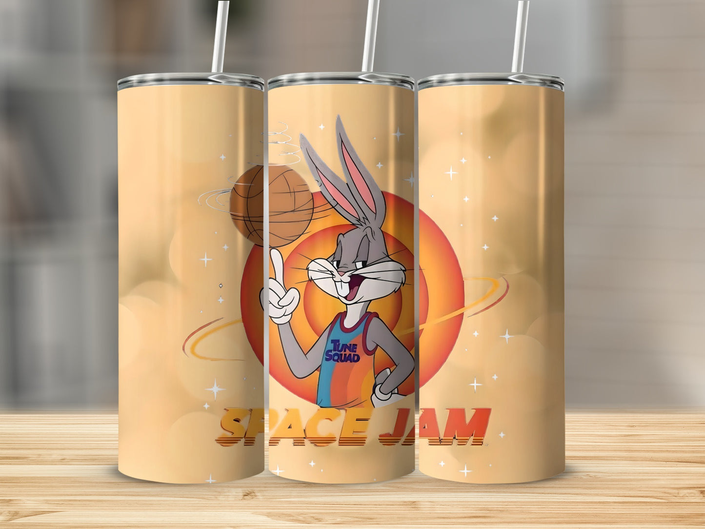 Space Jam Tune Squad Bugs Bunny tumbler