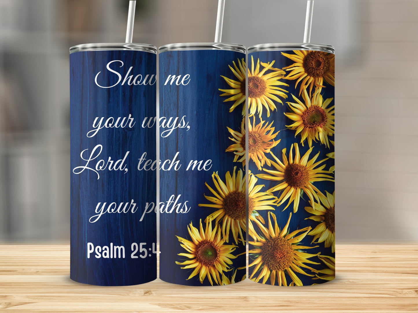 Show Me Your Ways Lord Teach Me Tumblers