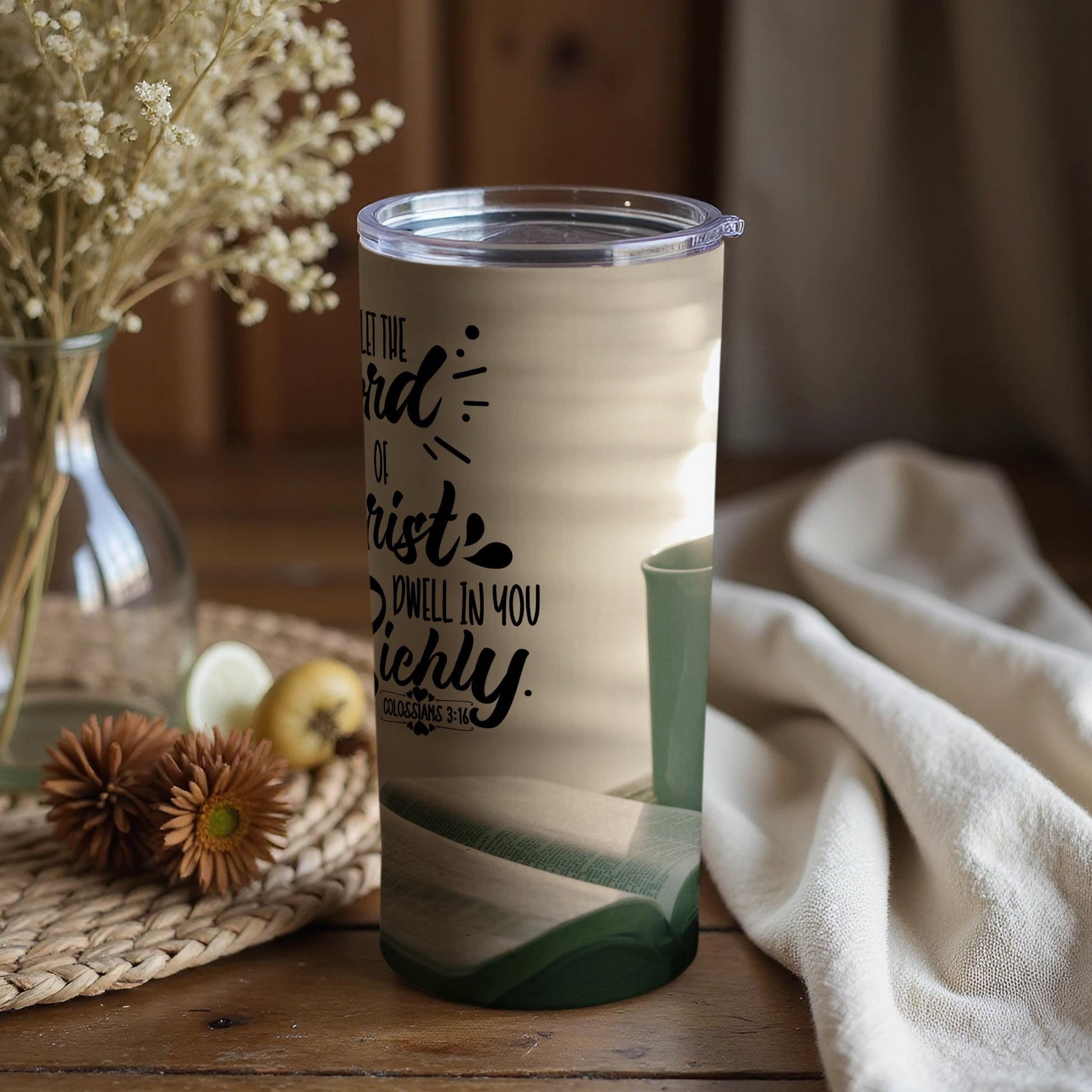 Inspirational Faith Motivational Christian Tumbler
