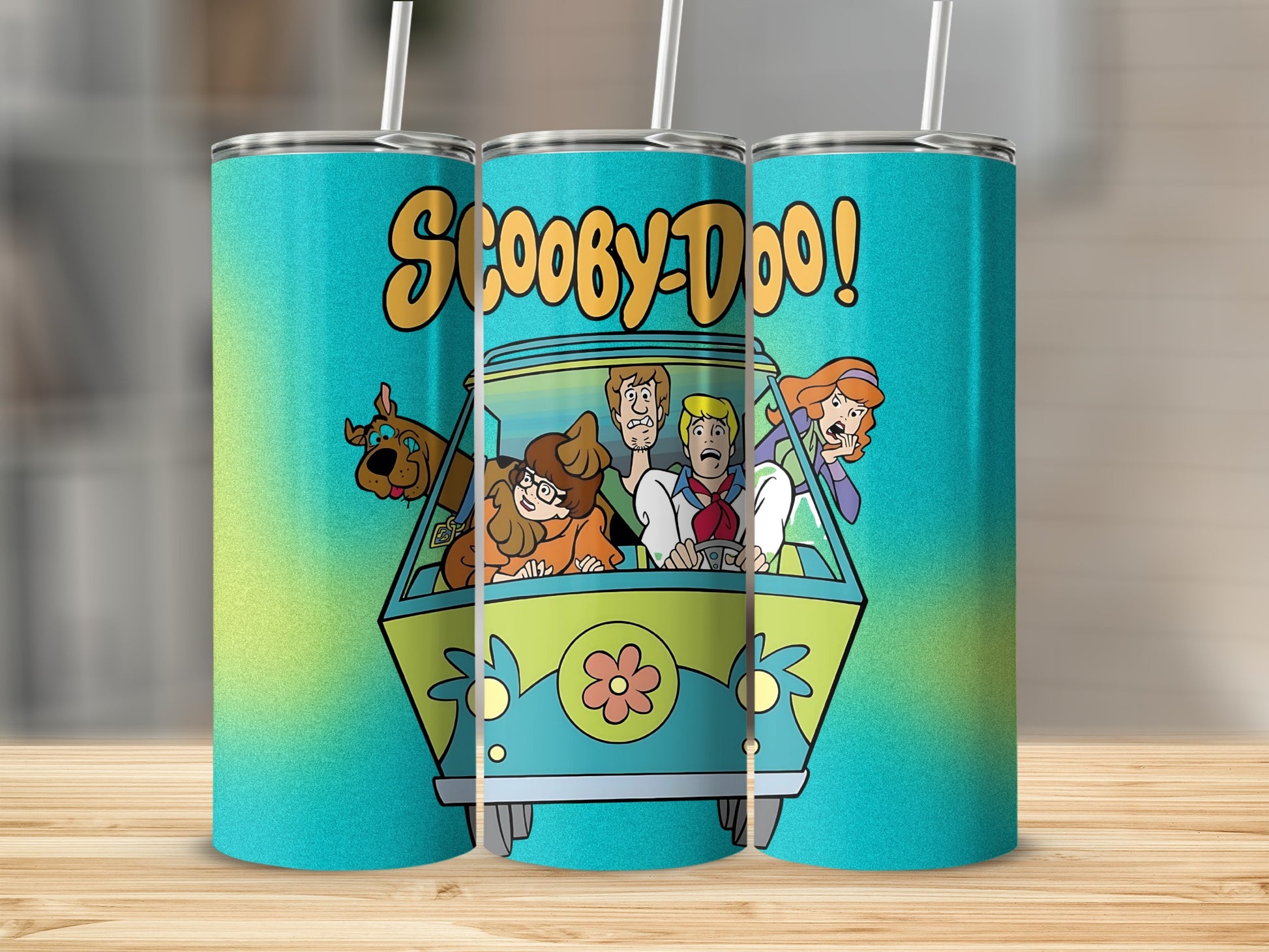 Scooby-Doo Mystery Machine Travel Tumbler Cup
