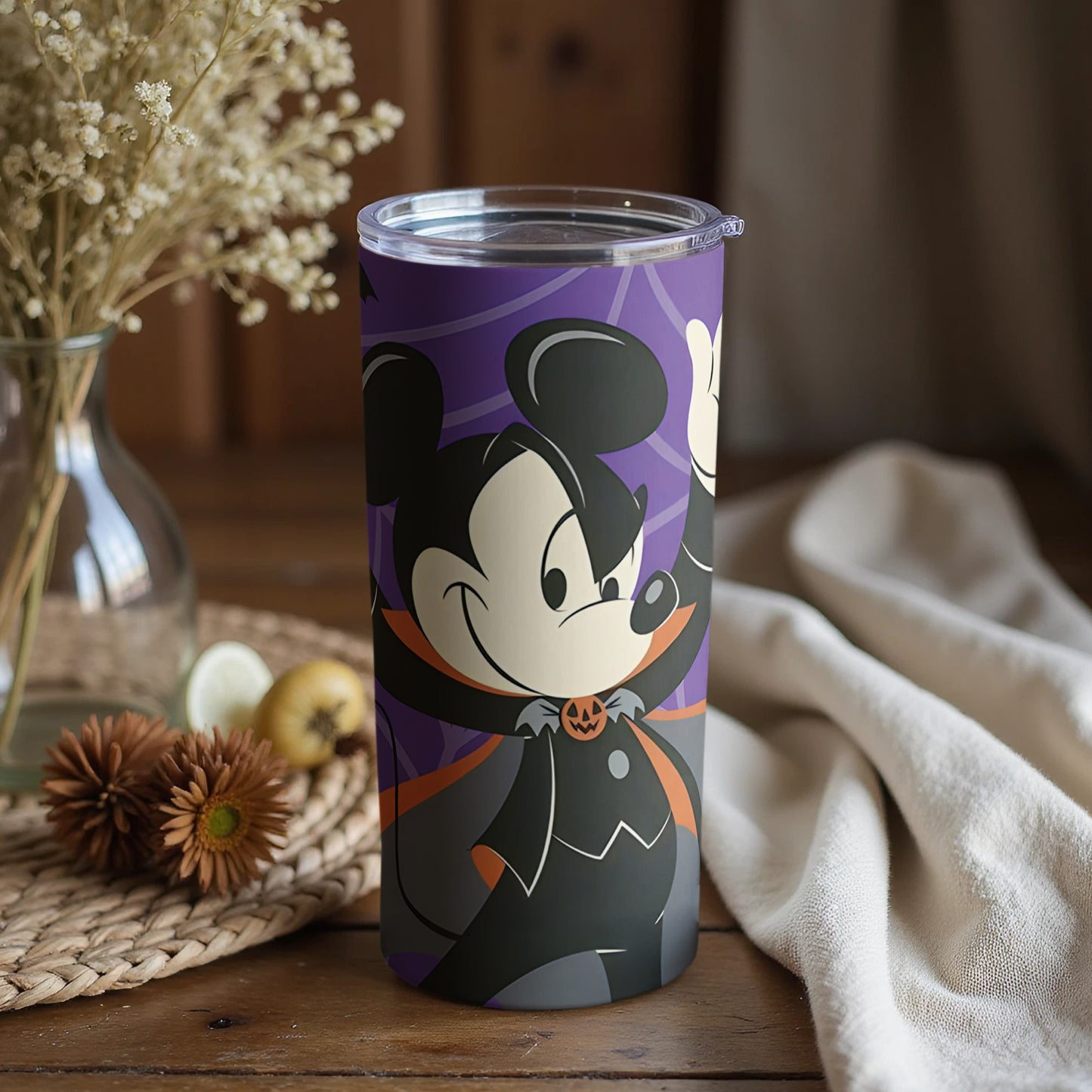 Spooky Mouse Halloween Theme Insulated Tumbler