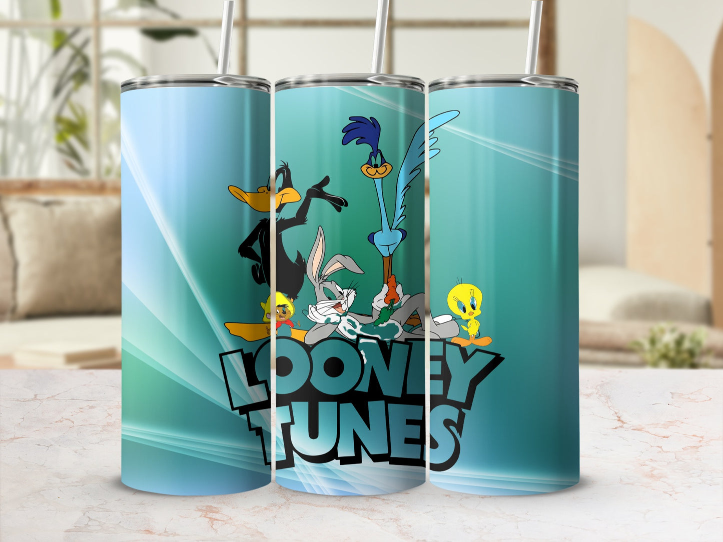 Looney Tunes Characters Customizable Tumbler Cup