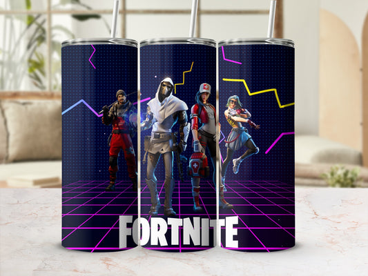 Fortnite Characters Themed Travel Tumbler Collection