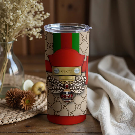 Designer Patterned Robot Decorated Tumbler Product