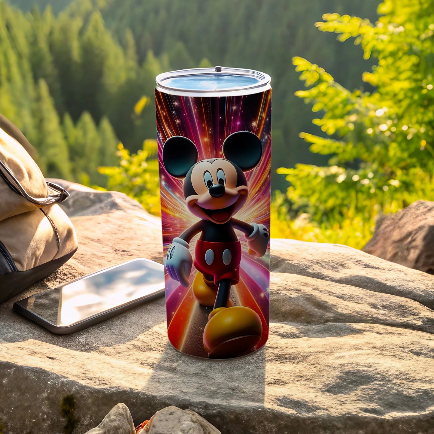 Vibrant Mickey Mouse Tumbler for On-the-Go Adventures