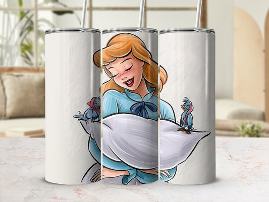 Enchanting Princess Design Vacuum Insulated Tumbler