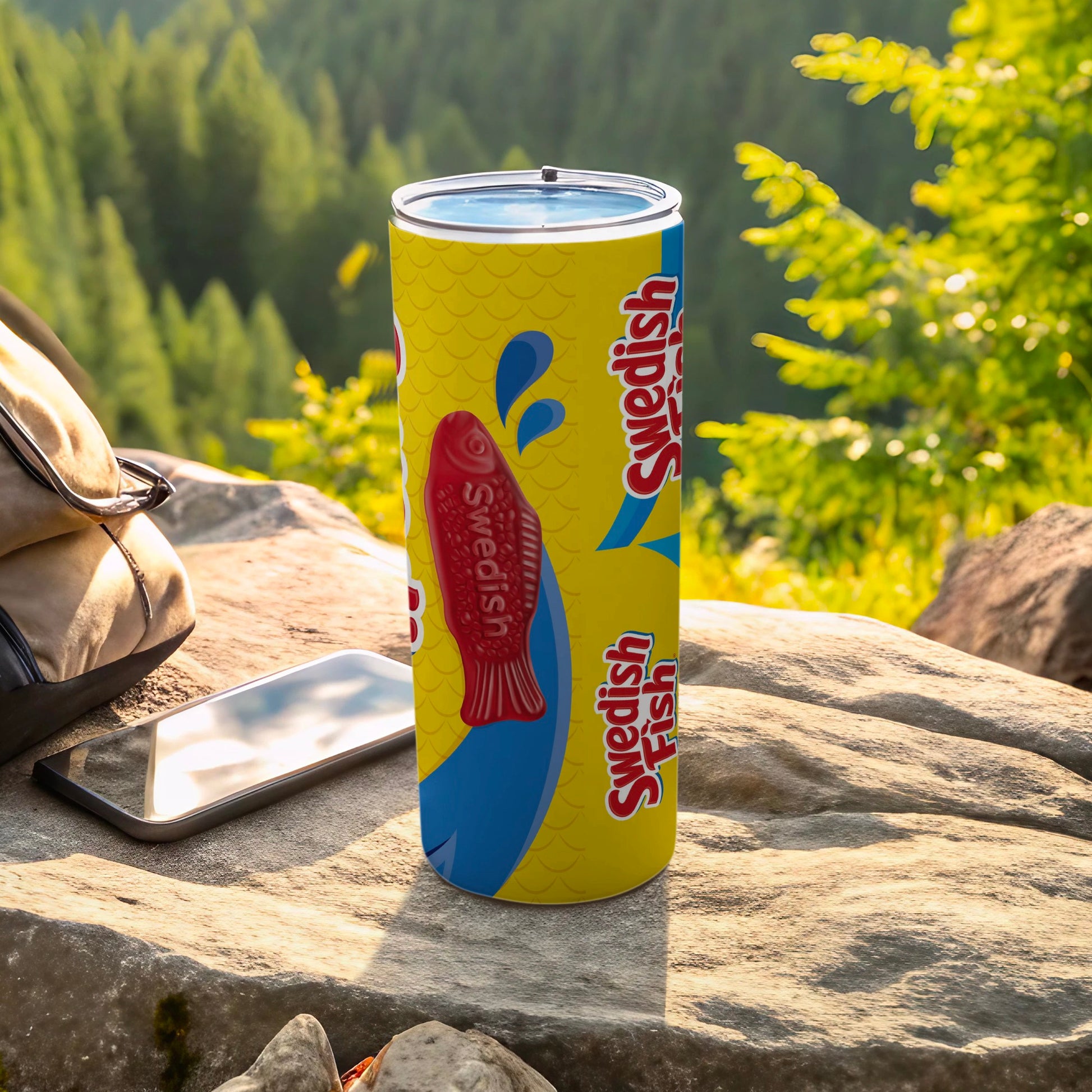 Swedish Fish Red Fish Blue Yellow Tumbler product type