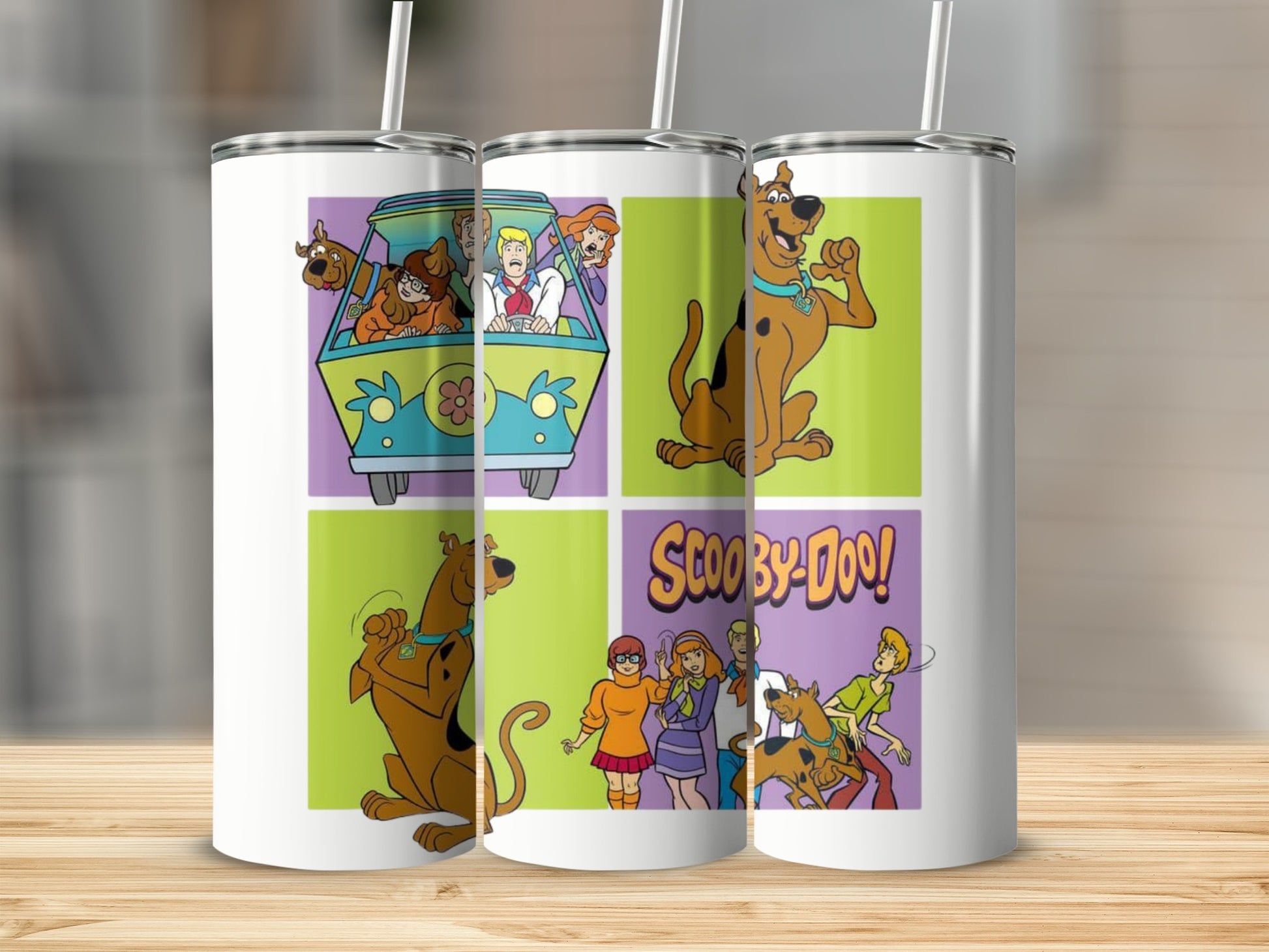 Scooby-Doo Iconic Characters Tumbler Cup Design