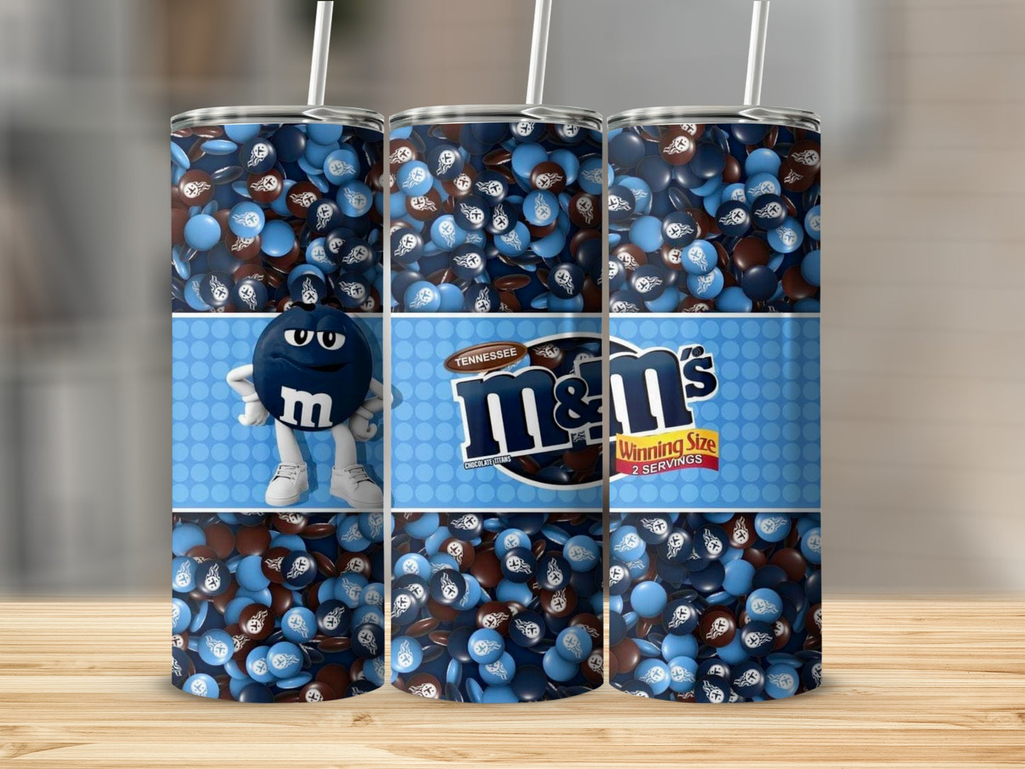 Tennessee Titans M&Ms Winning Size Two Servings Tumblers