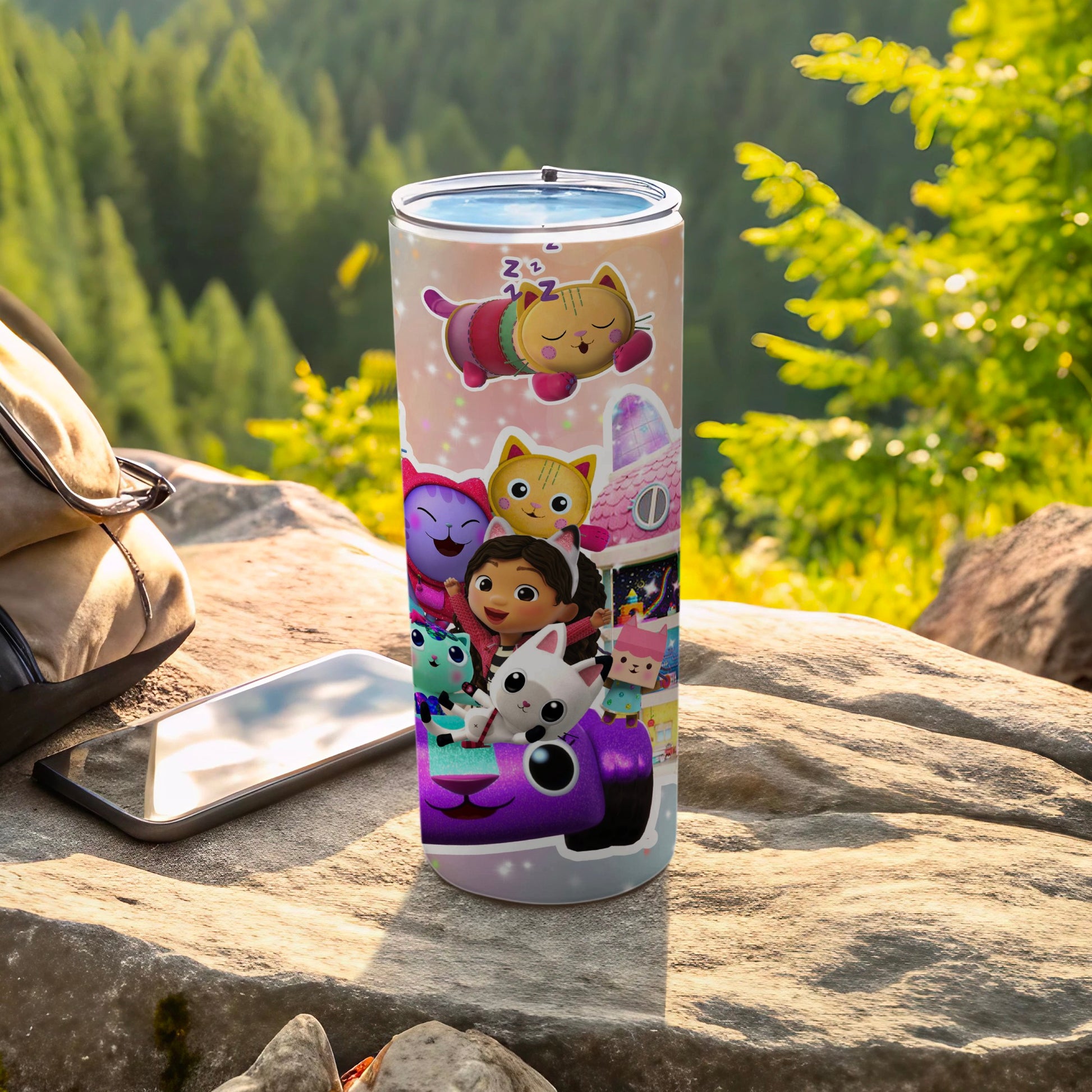 Colorful Cartoon Characters Insulated Tumbler Product