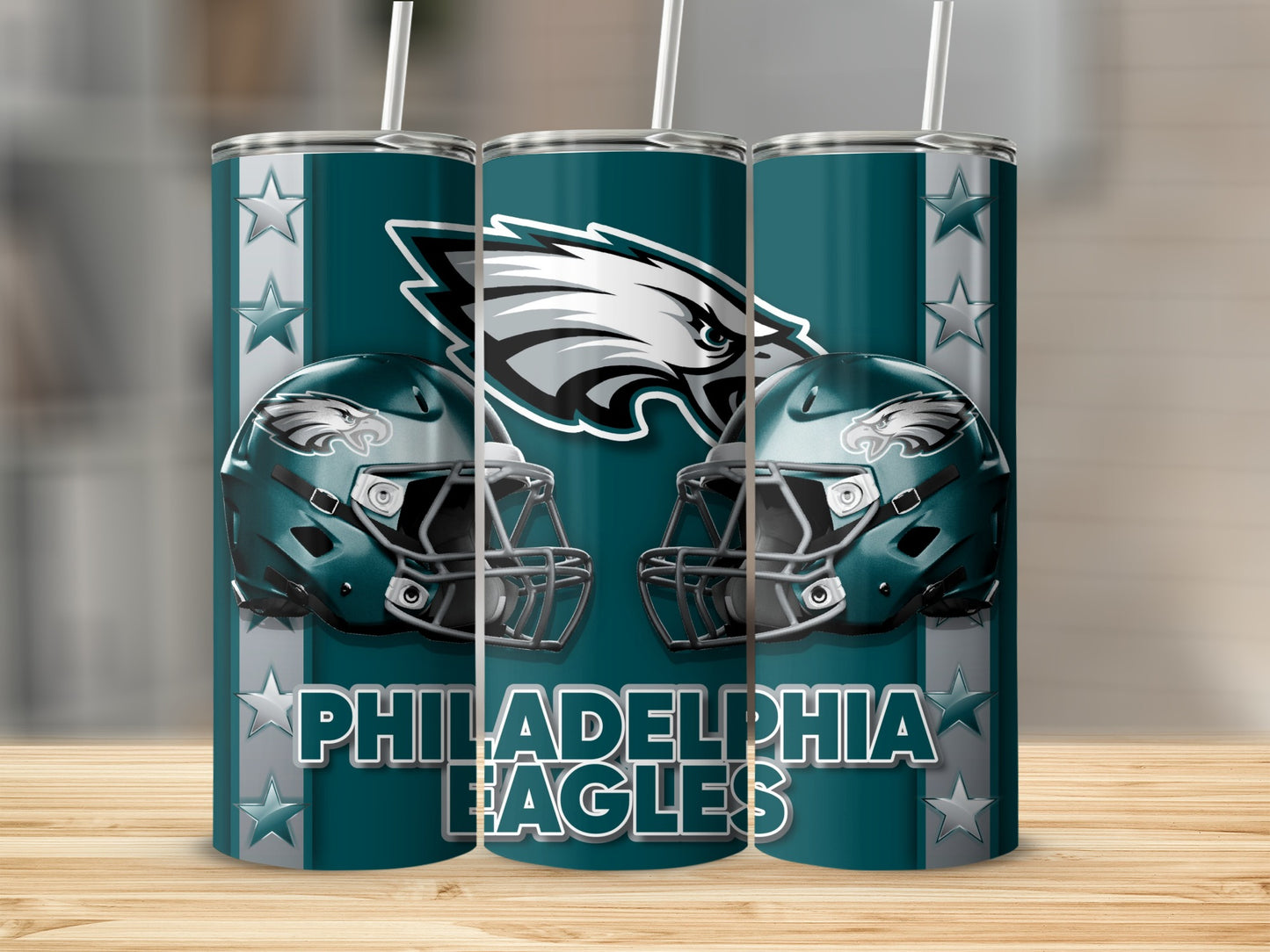 Go Birds Philadelphia Eagles Football Helmets Tumblers