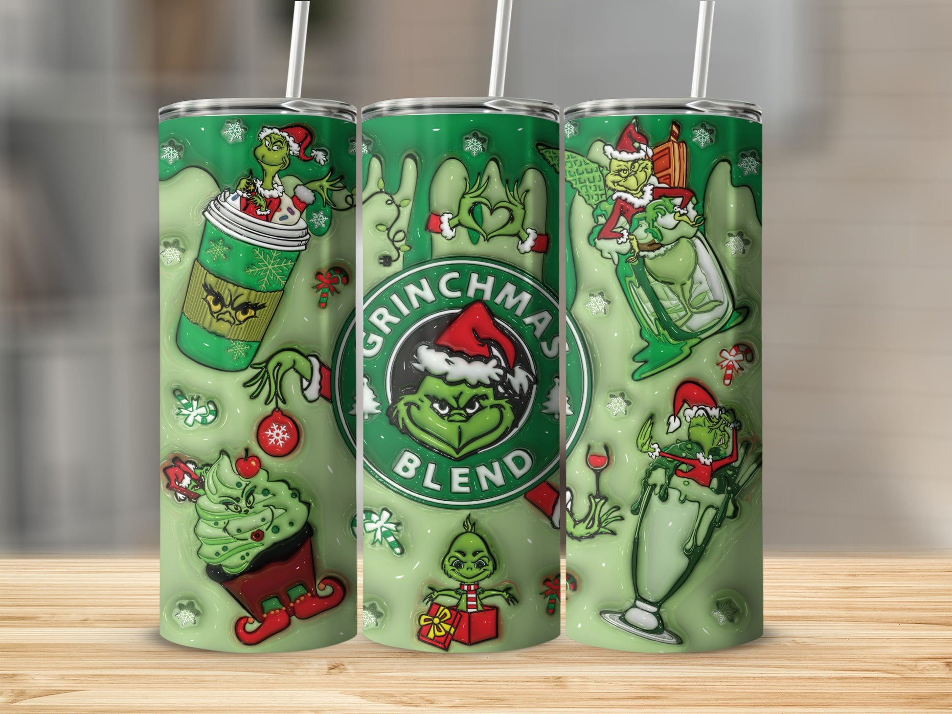 Holiday Grinchmas Blend Christmas Tumbler product