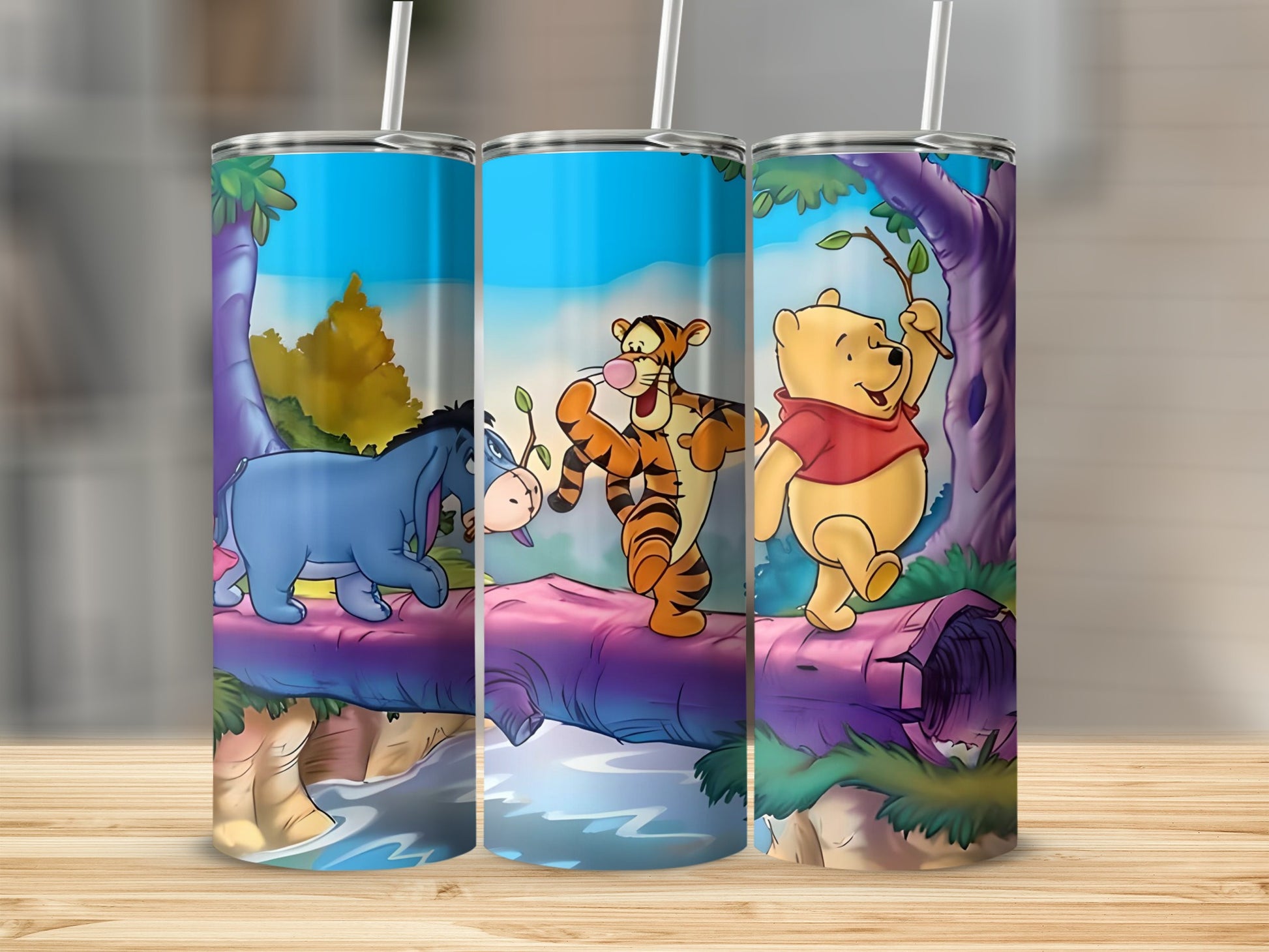 Colorful Animation Character Design Tumbler Cup