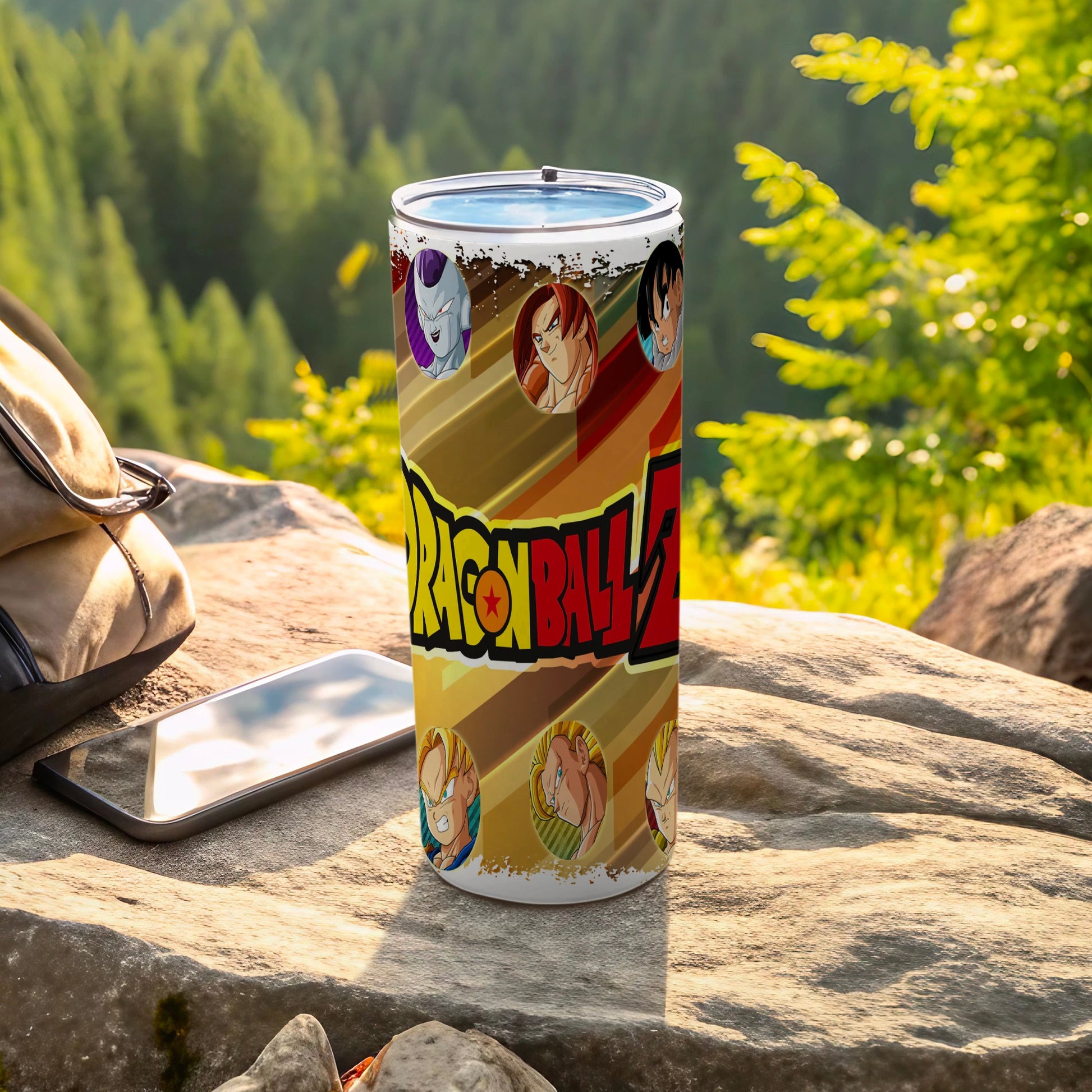 Dragon Ball Z Characters Design Insulated Tumbler