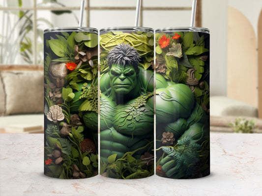 Hulk Nature-Themed Stainless Steel Tumbler