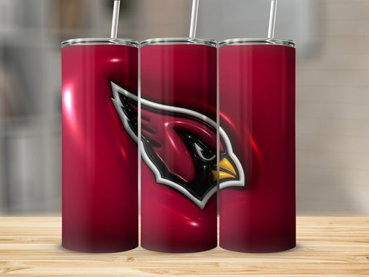 Arizona Cardinals NFL Team Logo Design Unique Tumblers