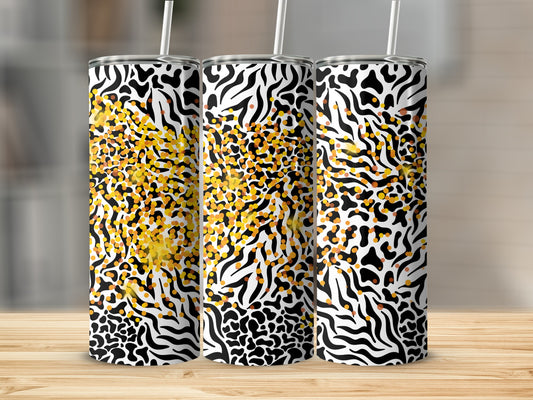 Abstract Animal Print Tall Insulated Tumbler Product