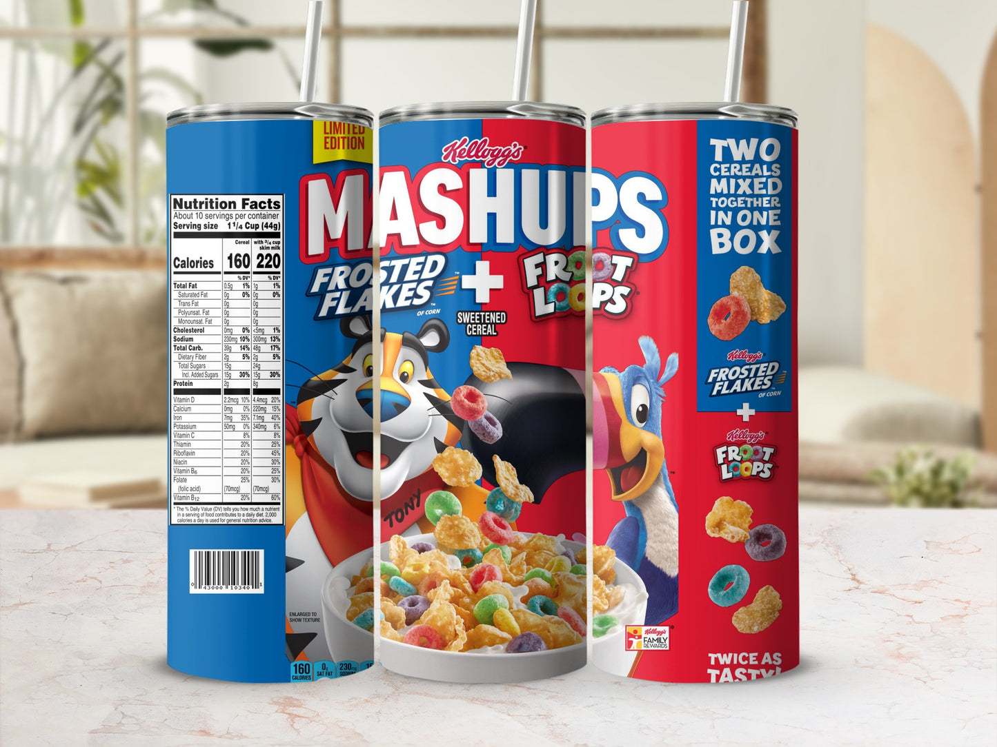 Kellogg's Mashups Frosted Flakes Froot Loops Limited Edition product type