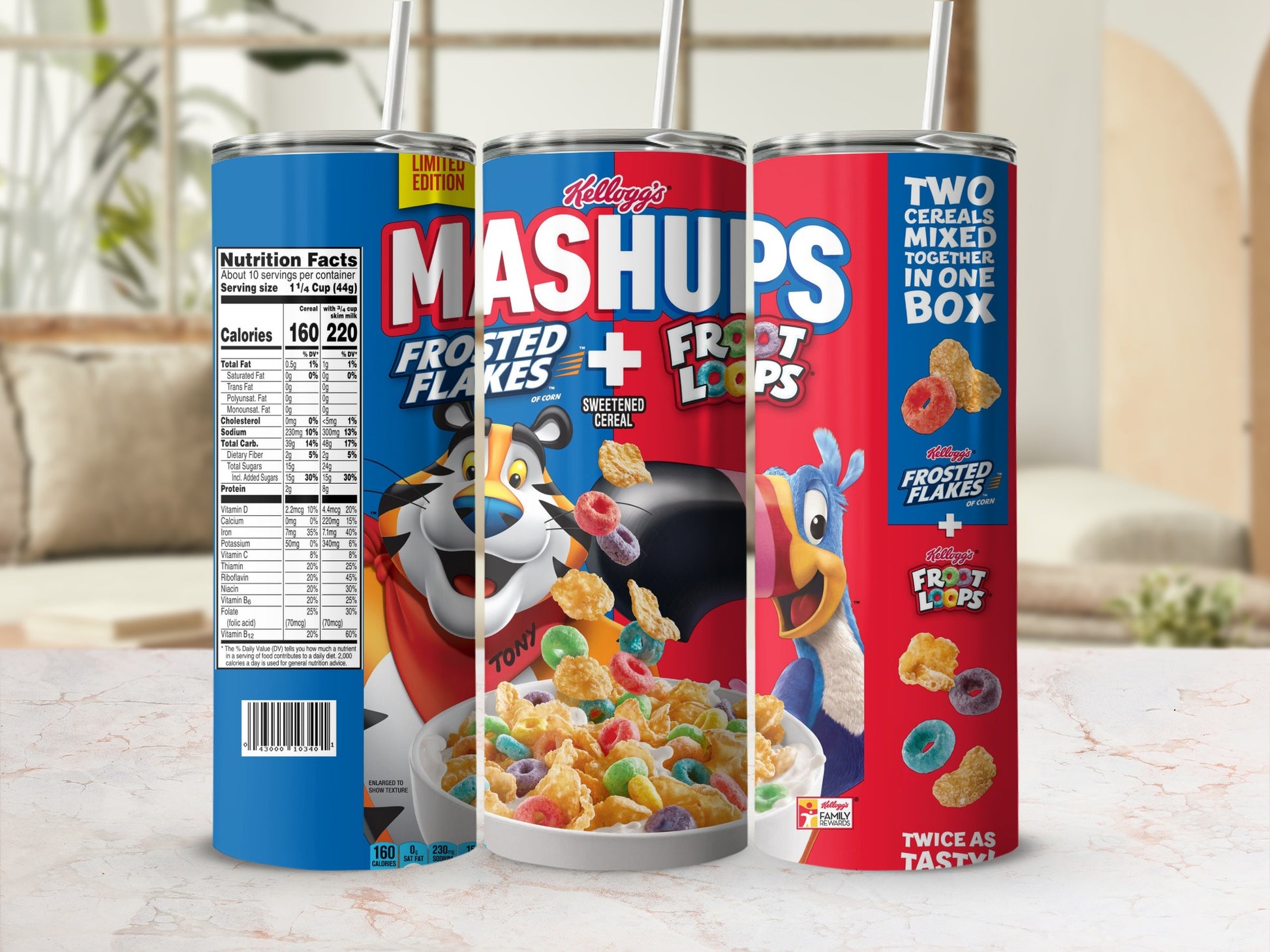 Kellogg's Mashups Frosted Flakes Froot Loops Limited Edition product type