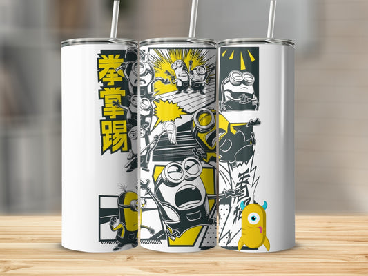 Cartoon Characters Comic Style Tumbler Product