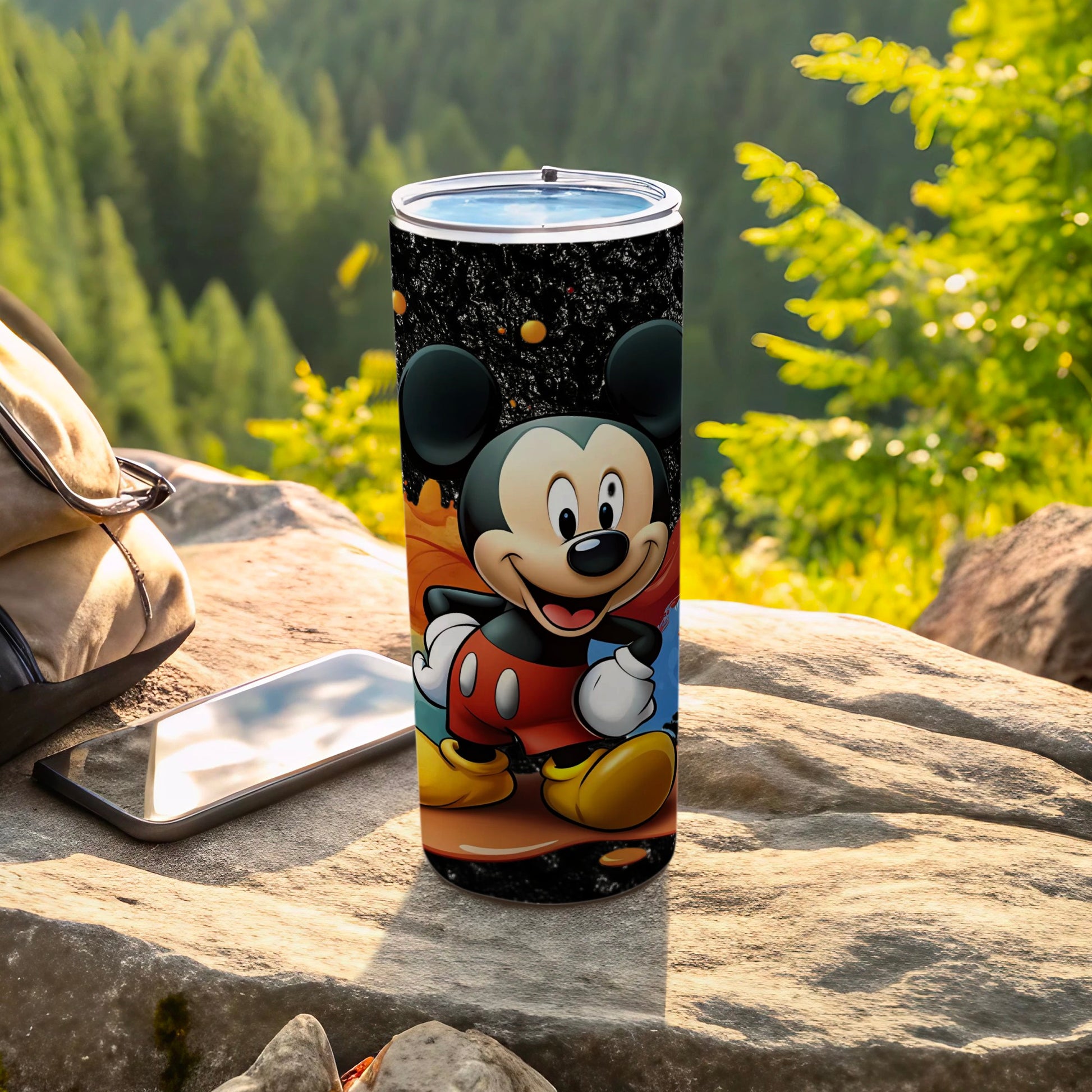 Mickey Mouse Adventure Travel Tumbler 20oz Cup Disney