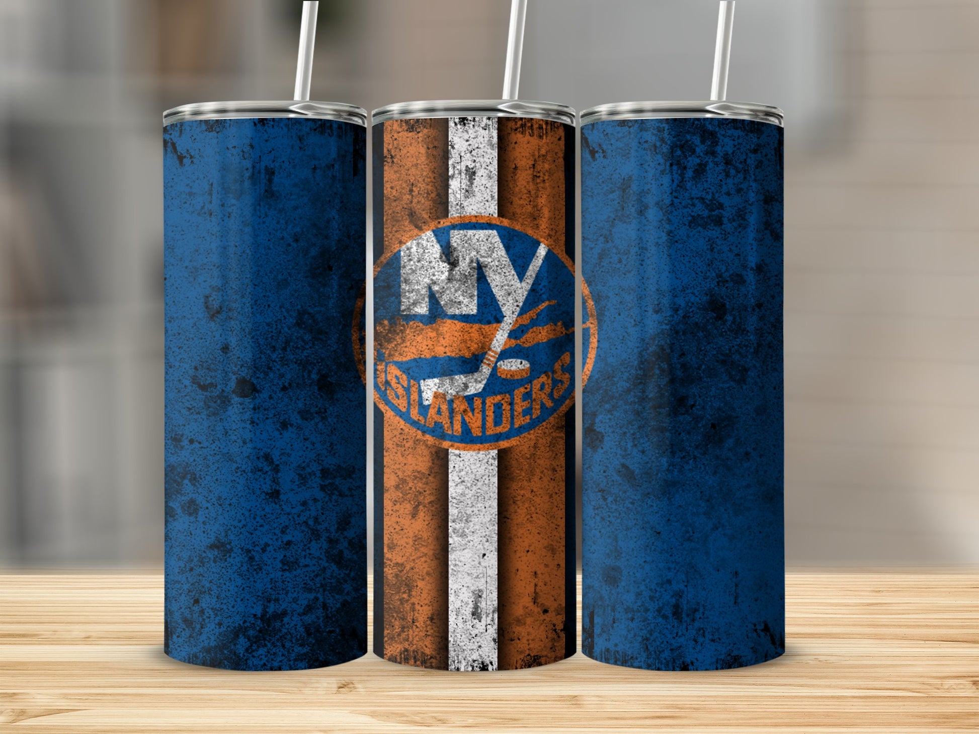 Vintage New York Islanders Skinny Tumbler Cup