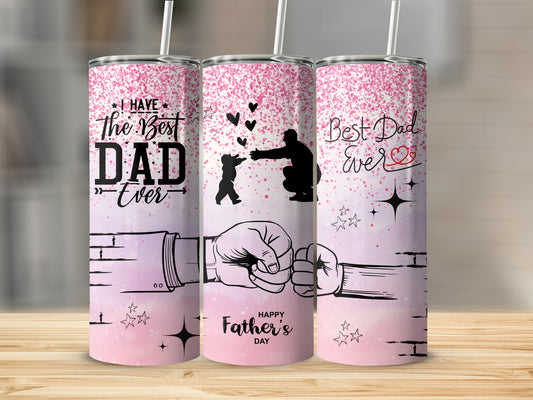Best Dad Ever Father's Day Insulated Tumbler Gift