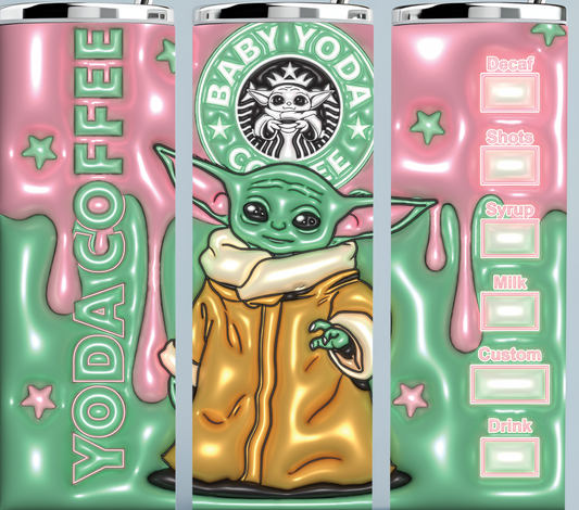 Yoda Coffee Tumbler