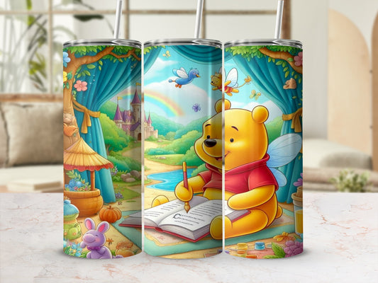 Vibrant Fun Character Scene Insulated Tumbler Cup