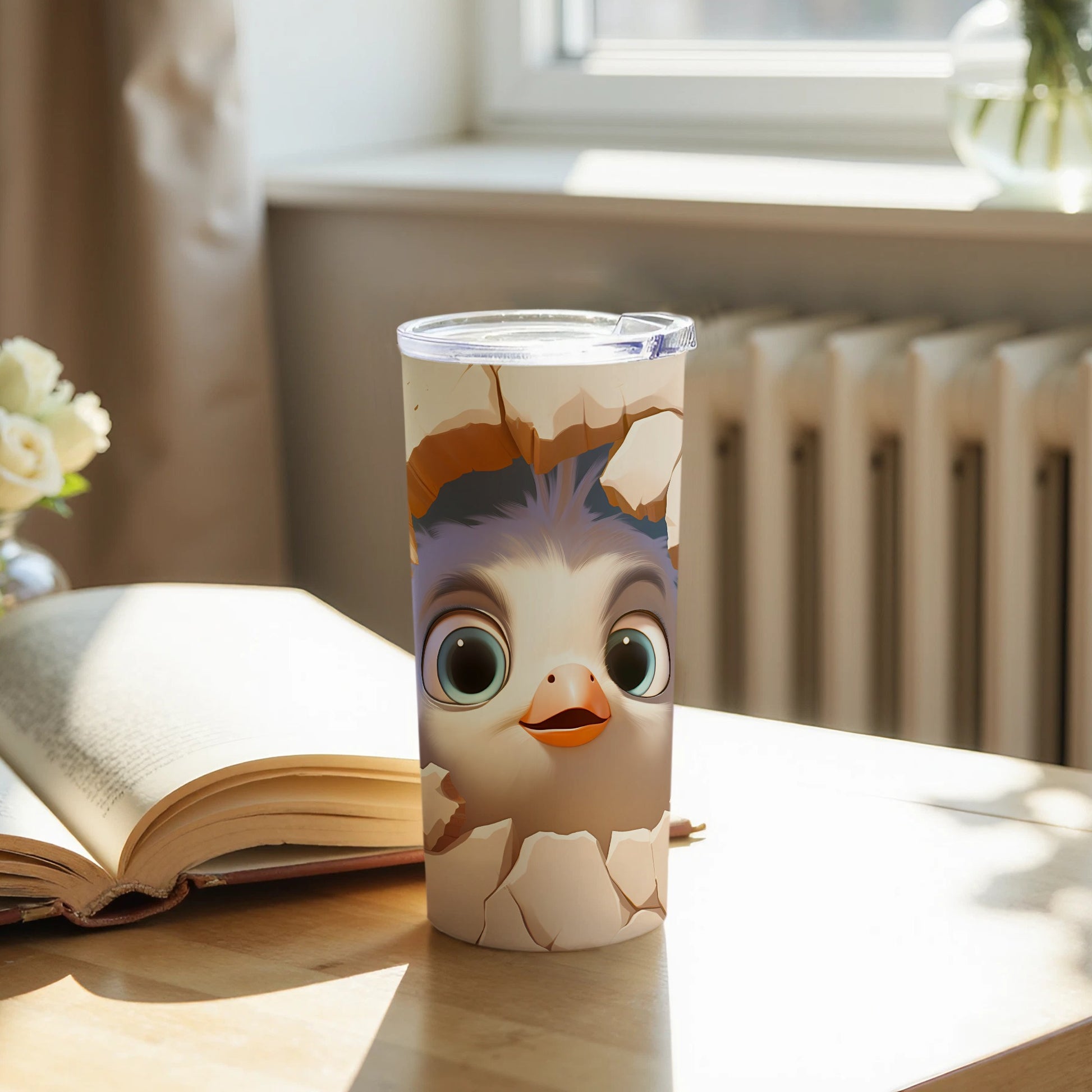Adorable Chick Breaking Eggshell Travel Tumbler Product Type

Tumbler
Travel Mug
Drinkware
Baby Bird
Cute Chick
Hatching Egg
Cartoon Character
Animal Design
Adorable Item
Unique Product
Novelty Gift
Kids Favorite
Bird Enthusiast
Beverage Holder
Coffee Accessory
Tea Drinker
Fun Design
Whimsical Art
Daily Essential
Desk Companion
